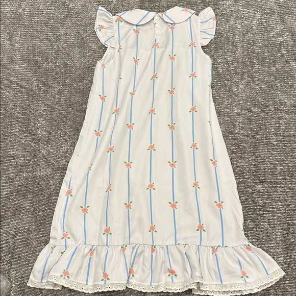 NWOT The Beaufort Bonnet Co. Floral Striped Sleeveless Dress size 12 - Picture 3 of 3